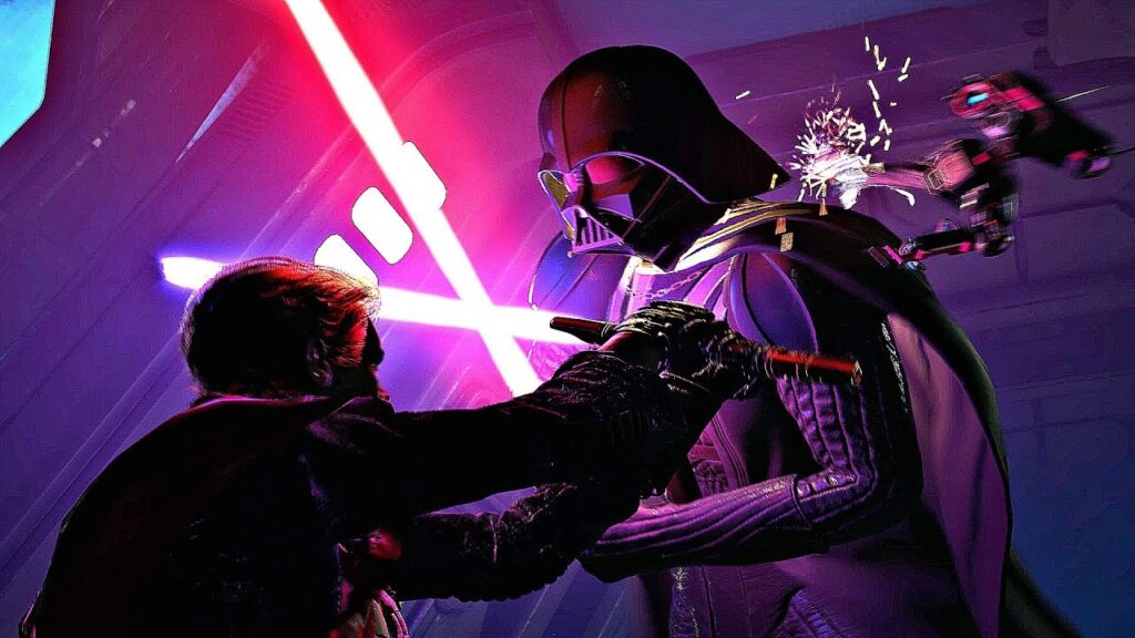 Cal affronta Darth Vader
