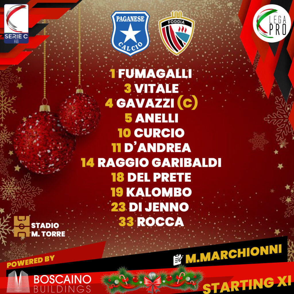 Crediti foto: pagina ufficiale Facebook Calcio Foggia 1920