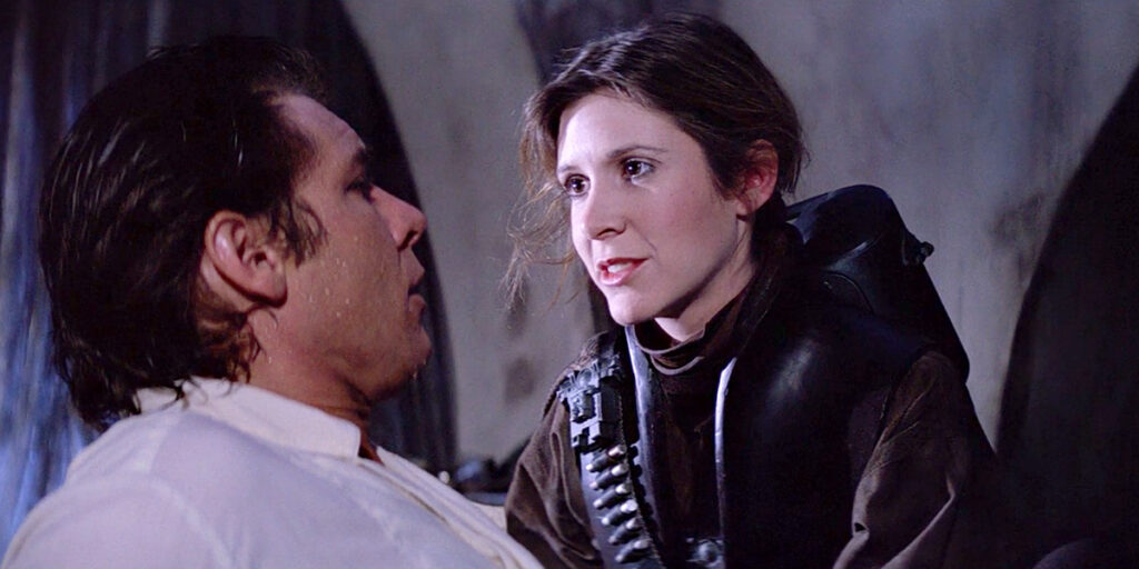 Leia libera Han dalla carbonite