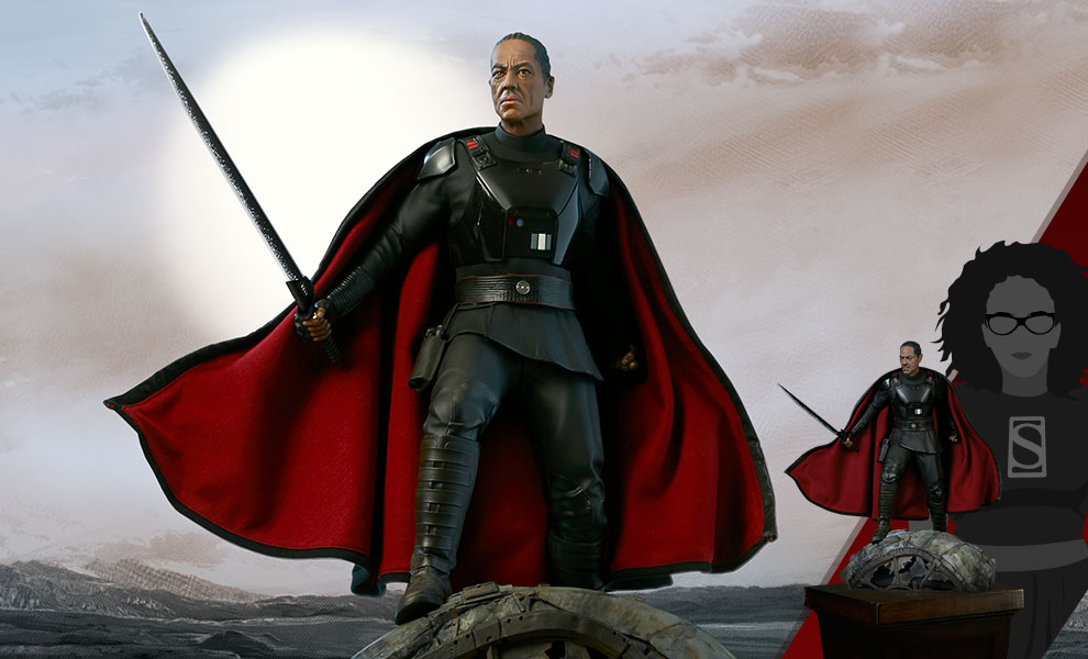 La statua di Moff Gideon