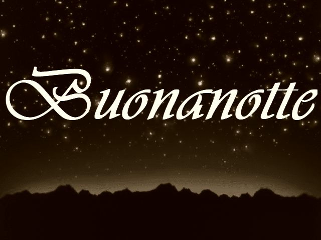 Buonanotte
