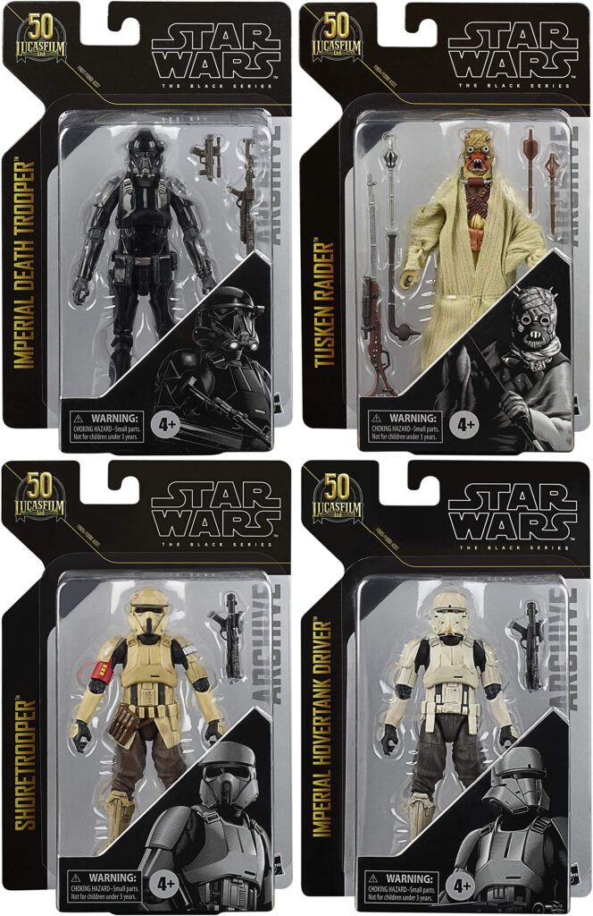 Action Figure per il 50 Anniversario della Lucasfilm