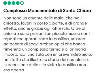 complesso di santa chiara