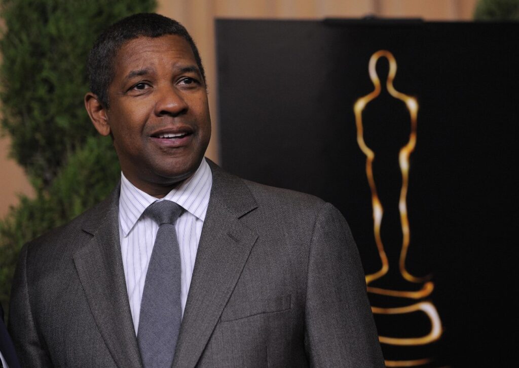L'attore Denzel Washington