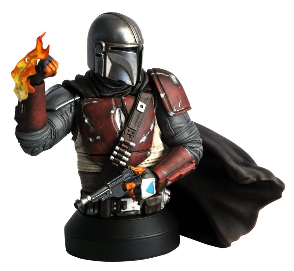 Busto di The  Mandalorian in scala 1/6