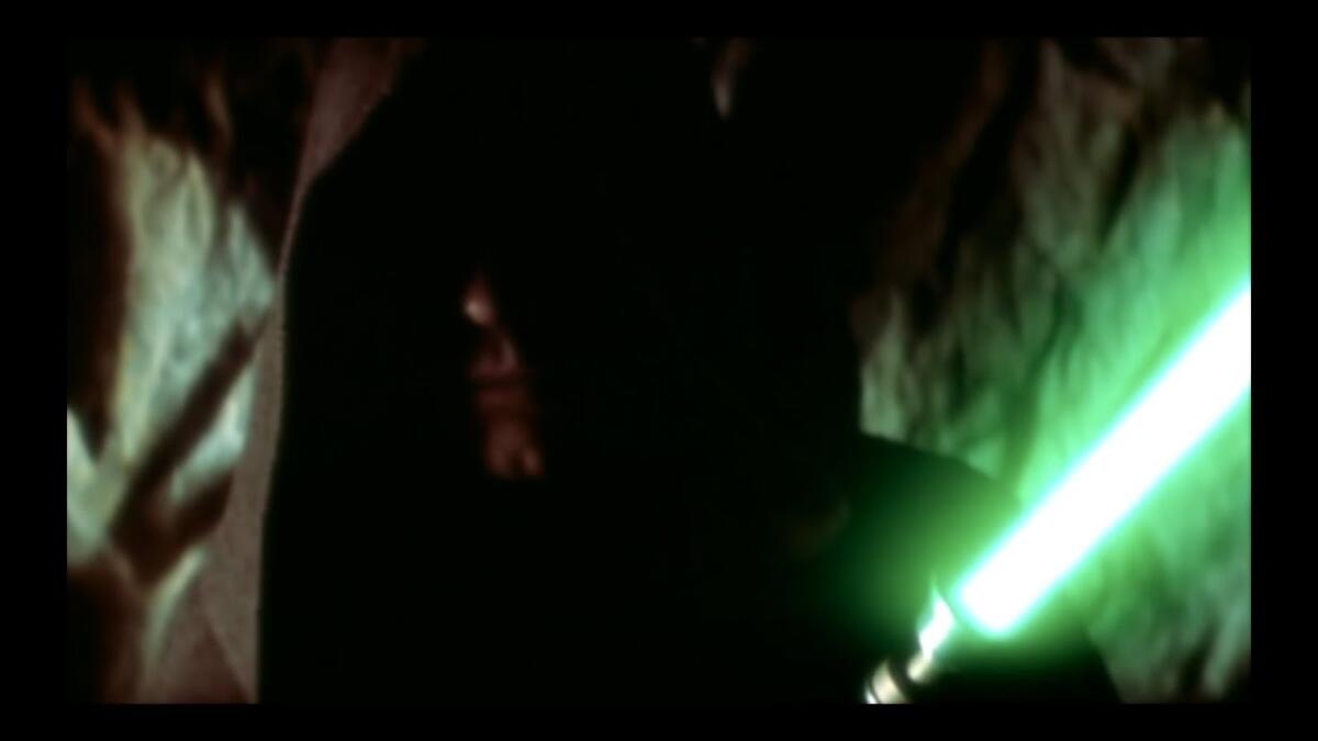 Episodio VI: ecco la scena tagliata in cui Luke termina la sua spada laser verde - Luke nella scena tagliata di Episodio VI