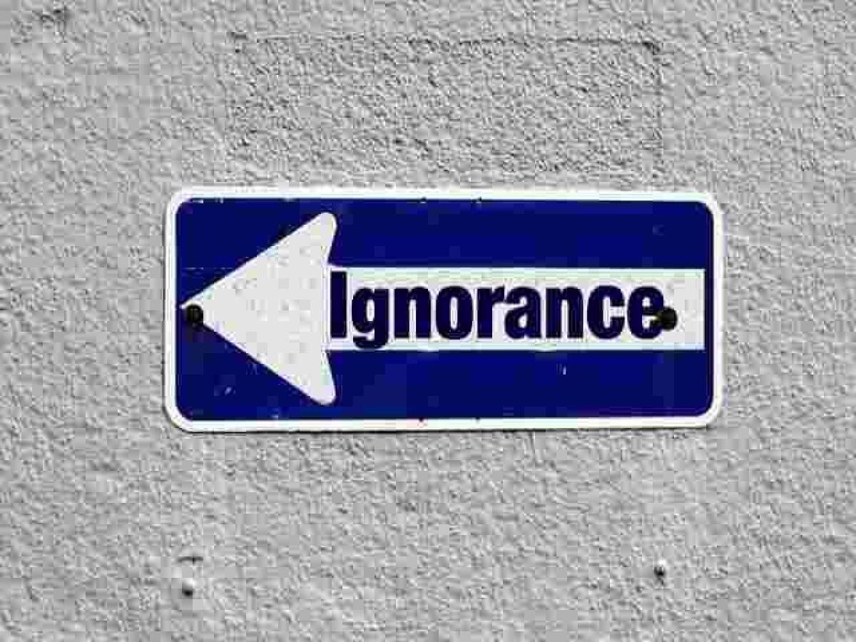 Frasi sull'ignoranza: 182 pensieri e immagini per riflettere - 