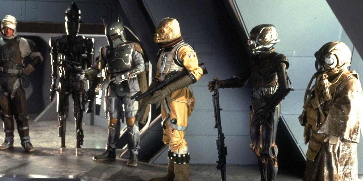 In The Book of Boba Fett vedremo alcuni noti cacciatori di taglie (rumor) - Boba Fett e gli altri cacciatori di taglie sul ponte dell'Executor