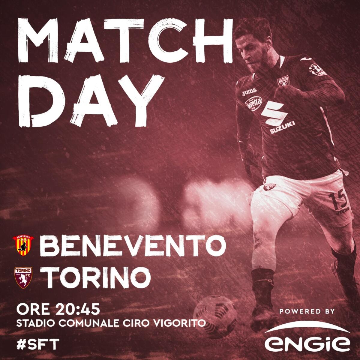 Benevento-Torino, probabili formazioni e diretta tv - Benevento-Torino, crediti: Torino Football club