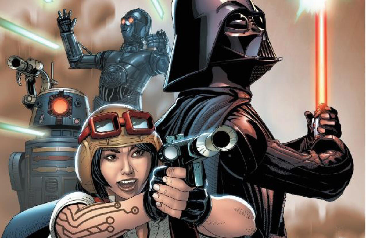 Darth Vader: Ombre e Segreti, recensione del volume a fumetti - Parte della copertina del volume