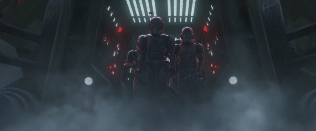 Il nuovo plotone di cloni "covert ops"  dell'impero