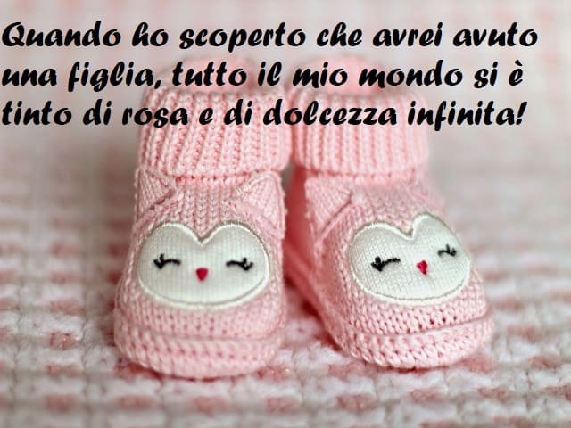 Quando ho scoperto che avrei avuto una figlia, tutto il mio mondo si è tinto di rosa e di dolcezza infinita!