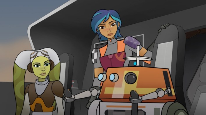 Hera Syndulla, Sabine Wren e Chopper