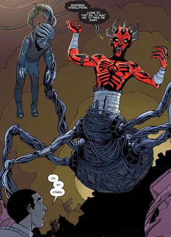 Maul nel fumetto "Star Wars Adventures: Return to Vader's Castle"