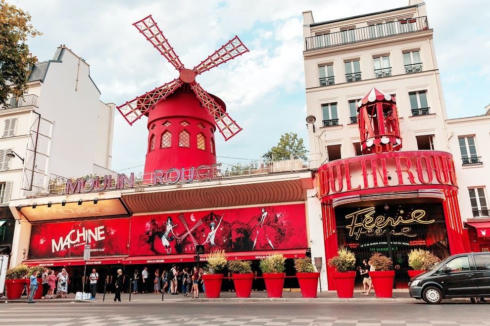 Moulin Rouge a Montmartre
