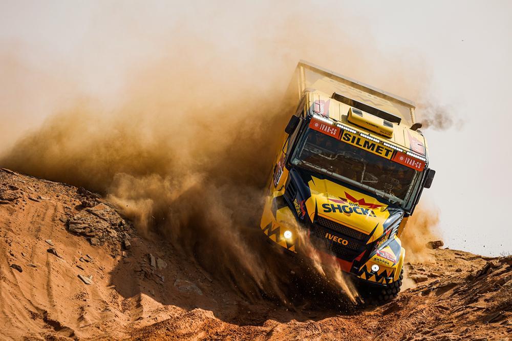 Martin Macik Jr. ha concluso quarto la Dakar a bordo del suo Iveco Powerstar (Florent Gooden / DPPI)