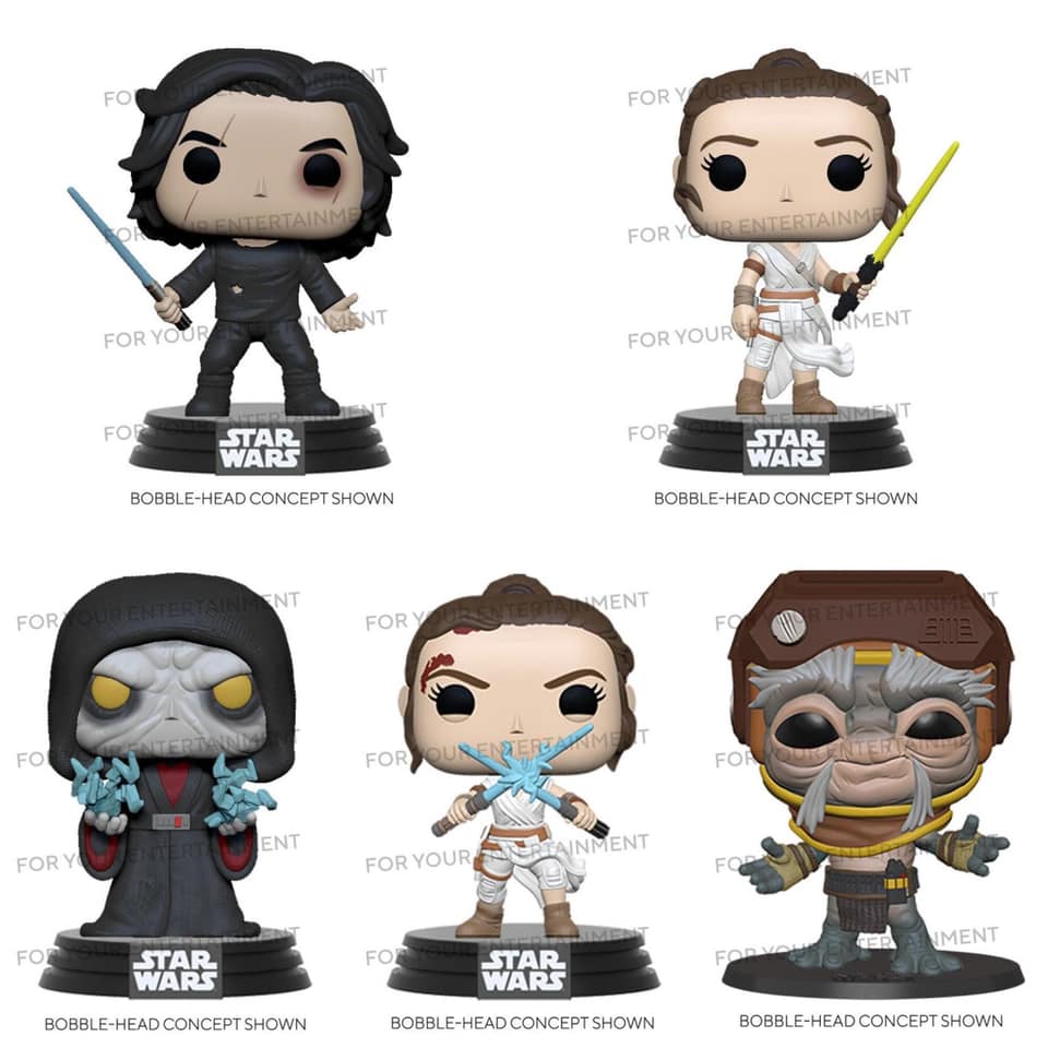 I nuovi Funko Pop di Episodio IX