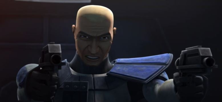 Rex punta i blaster contro Ahsoka