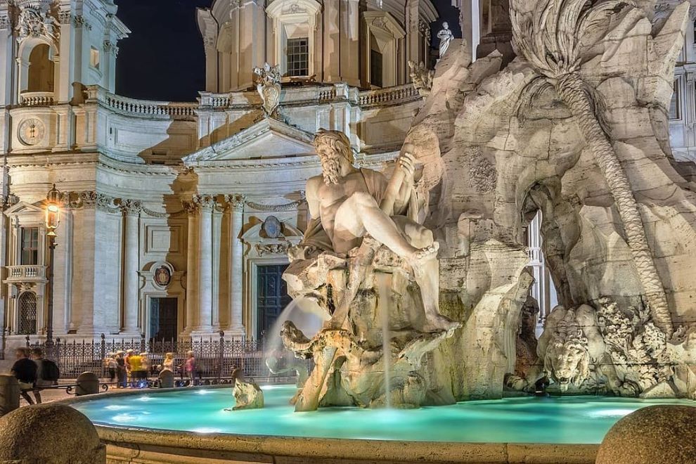 piazza navona fontana