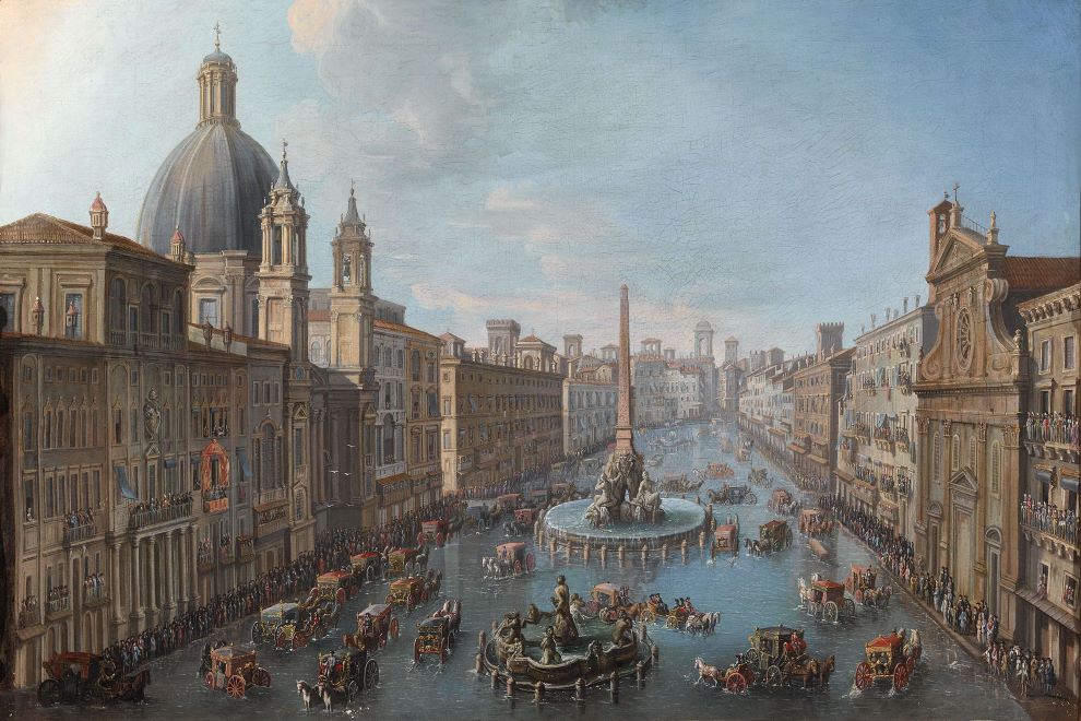piazza navona dall'alto