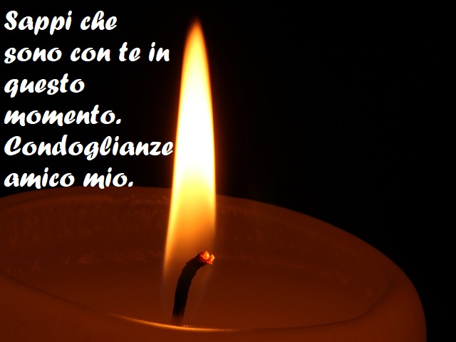 Sappi che sono con te in questo momento. Condoglianze amico mio.