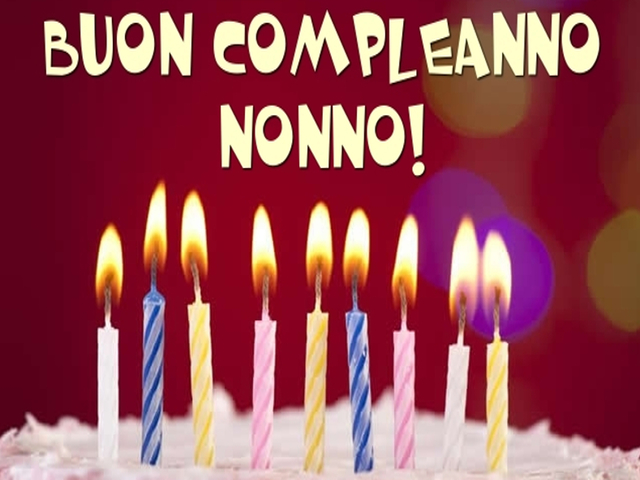 Buon compleanno nonno!