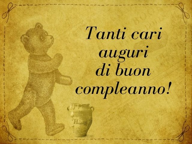 Tanti cari auguri di buon compleanno!