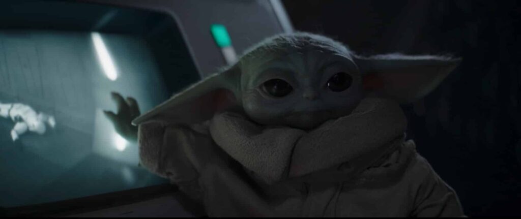 Grogu nell'ultima puntata della seconda stagione