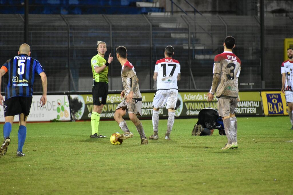 Uno scatto di Bisceglie-Foggia 0-0 - crediti foto: Luigia Spinelli