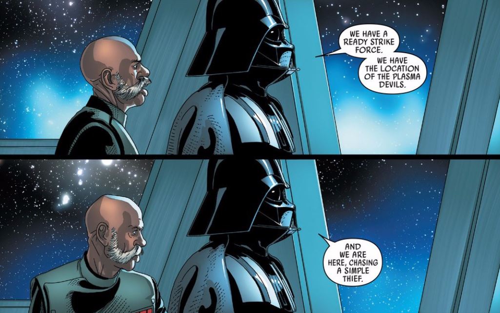 Darth Vader e l'ispettore Thanoth