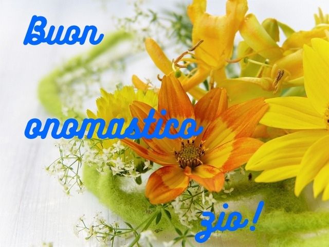 auguri di buon onomastico zio