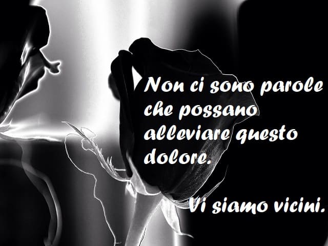Non ci sono parole che possano alleviare questo dolore. Vi siamo vicini.