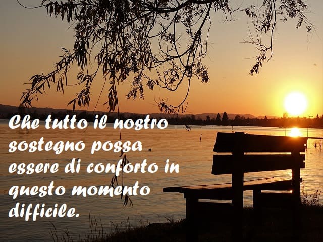 Che tutto il nostro sostegno possa essere di conforto in questo momento difficile.