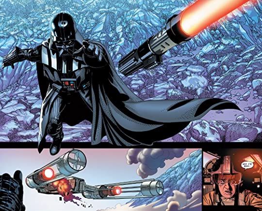 Vader sbaraglia una squadriglia ribelle