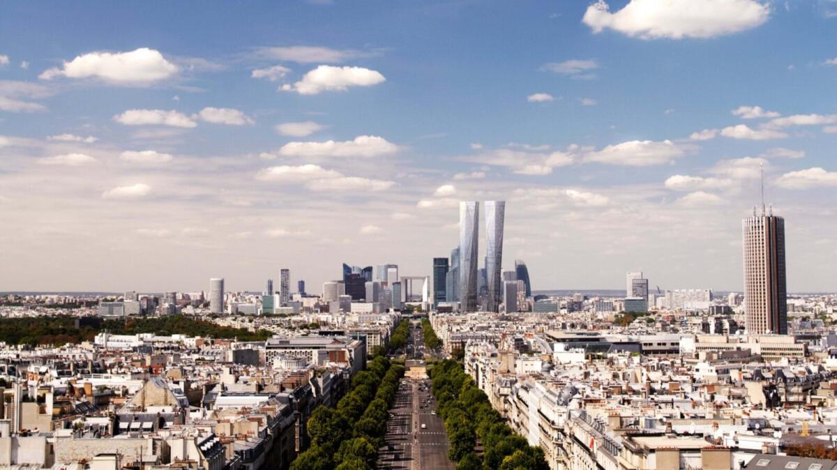 Hermitage Plaza: il progetto per le torri gemelle di Parigi - Credits: Foster + Partners