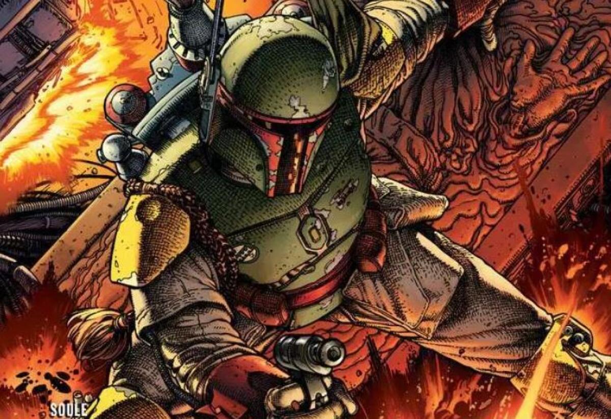 Annunciata una miniserie a fumetti su Boba Fett! - La copertina di War of the Bounty Hunters
