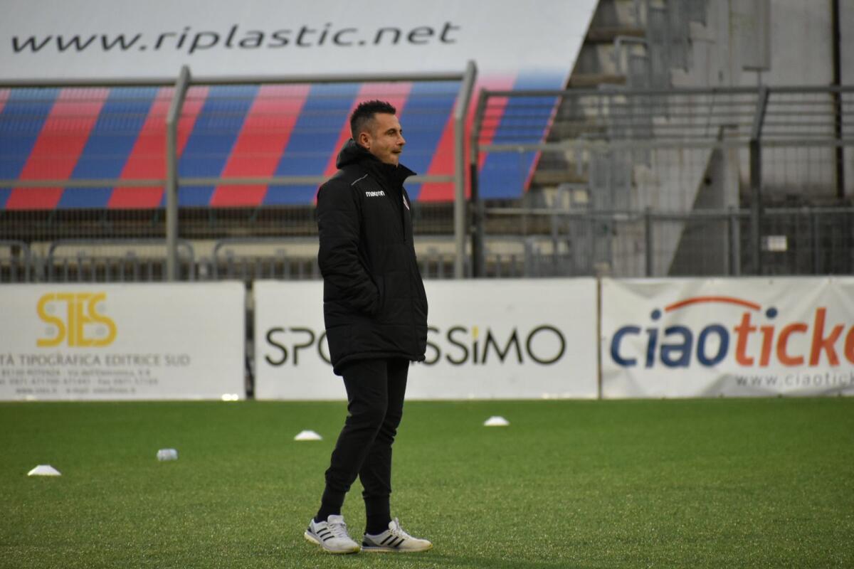 Foggia, Marchionni: "Ce la giochiamo a viso aperto" - Immagine in evidenza: Marco Marchionni - foto di Luigia Spinelli
