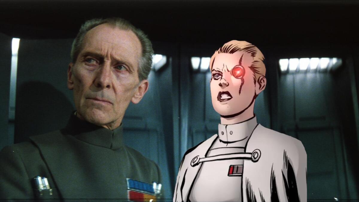 Star Wars: l'ufficiale che avrebbe potuto sconfiggere la ribellione - Alecia Beck e Wilhuff Tarkin