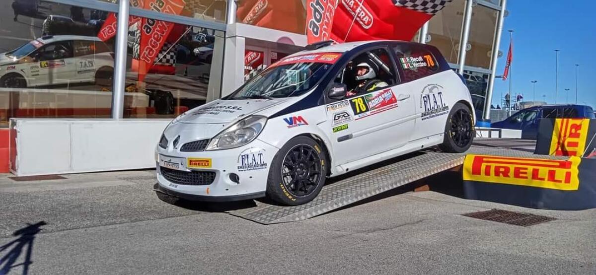 VM MOTOR TEAM, FABIO BECUTI SUL PODIO DI CLASSE AD ADRIA - 
