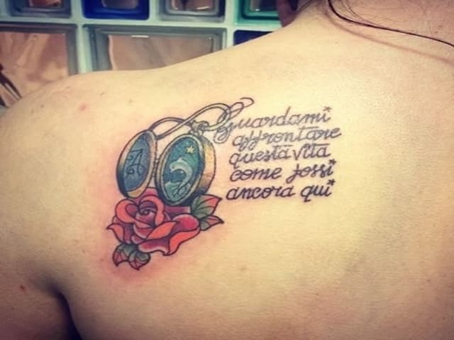 Guardami affrontare questa vita come fossi ancora qui.