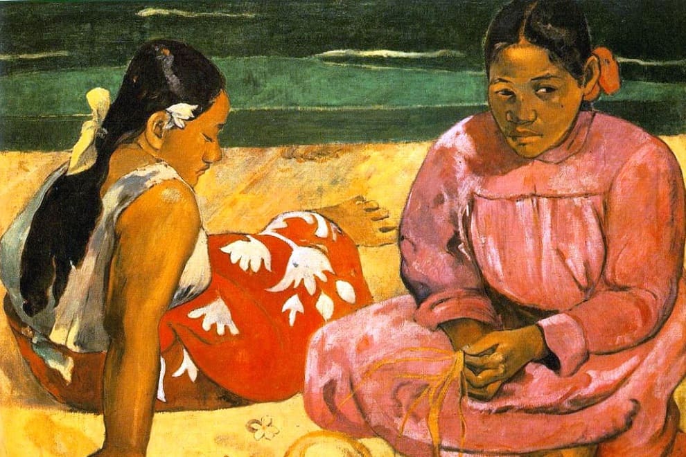Due donne tahitianedi Gauguin
