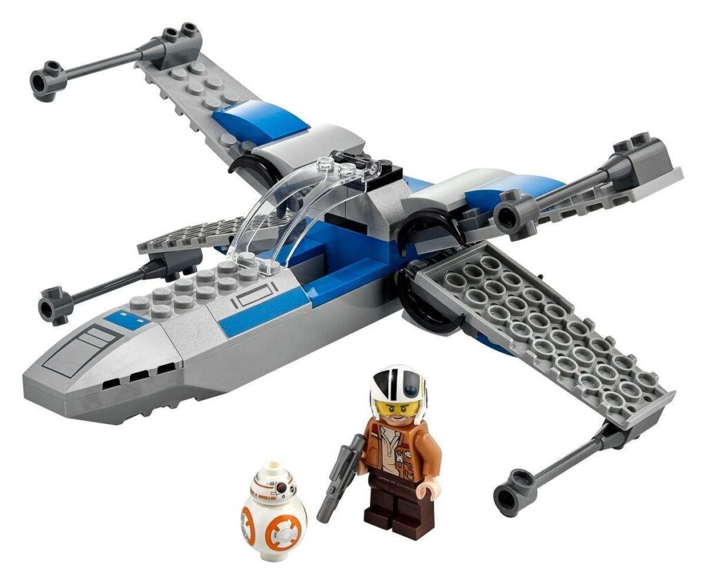 Set Lego X-Wing e minifigure