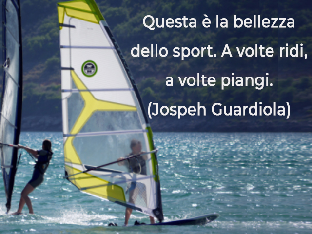 Questa è la bellezza dello sport. A volte ridi, a volte piangi.(Jospeh Guardiola)