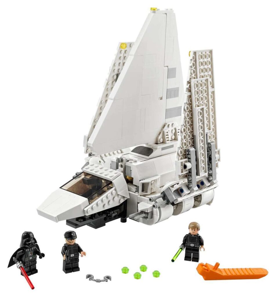 Set Lego Shuttle Imperiale e minifigure