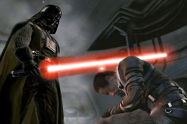 Darth Vader e Starkiller in il Potere della Forza