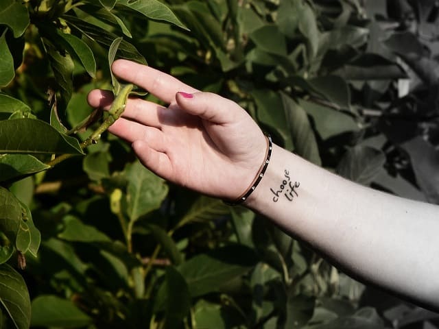 Chose life. (Scegli la vita.)