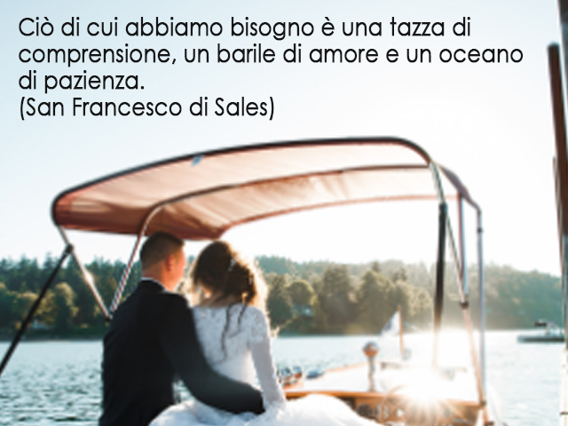Nella vita coniugale, l’essenziale è la pazienza.Non l’amore: la pazienza!(Anton Čechov)