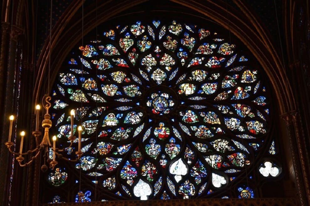 Rosone Sainte-Chapelle Parigi