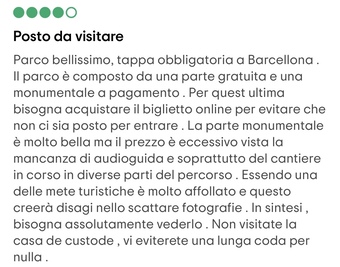 barcellona parco