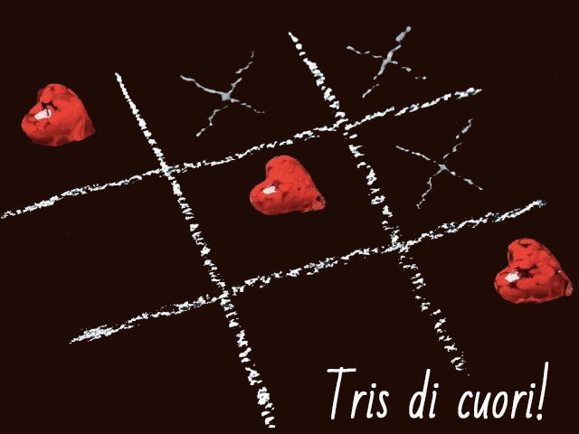 Tris di cuori!